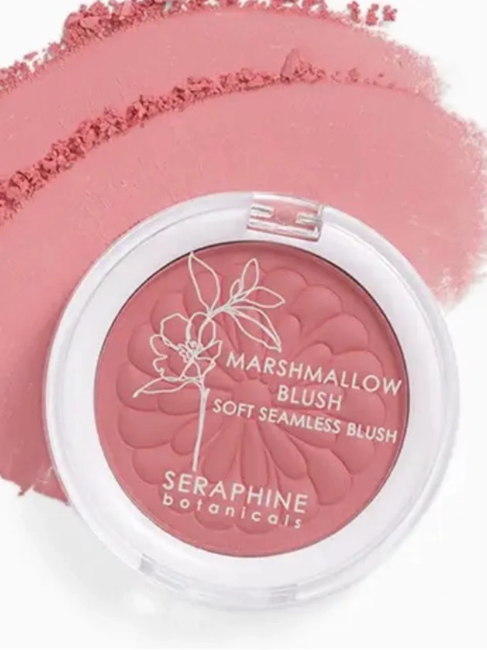 SERAPHINE BOTANICALS Marshmallow Blush in  Pink Caramel 2.5g BRAND NEW IN BOX